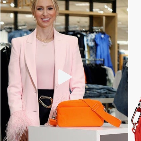 NEW NWT BEIS The crossbody bag in Flame - Picture 5 of 5